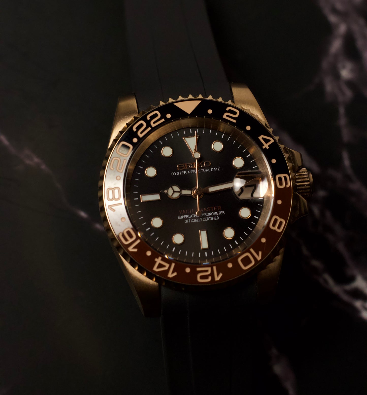 Rose Gold Yacht Master